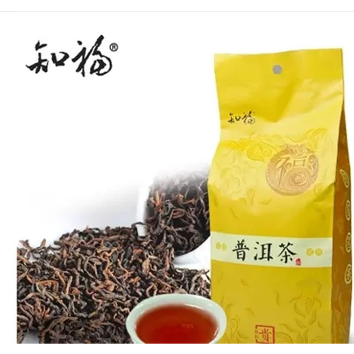 知福茶叶散装普洱茶云南一级条形熟茶暖胃红茶黑茶陈年茶袋装清仓