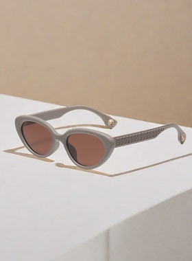 UV400防紫外线猫眼男女显瘦墨镜