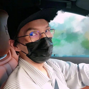林志炫同款小众设计款近视眼镜男女个性金属一体式托叶方框眼镜框