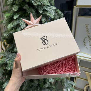 维多利亚的秘密 硬质包装盒礼盒送人