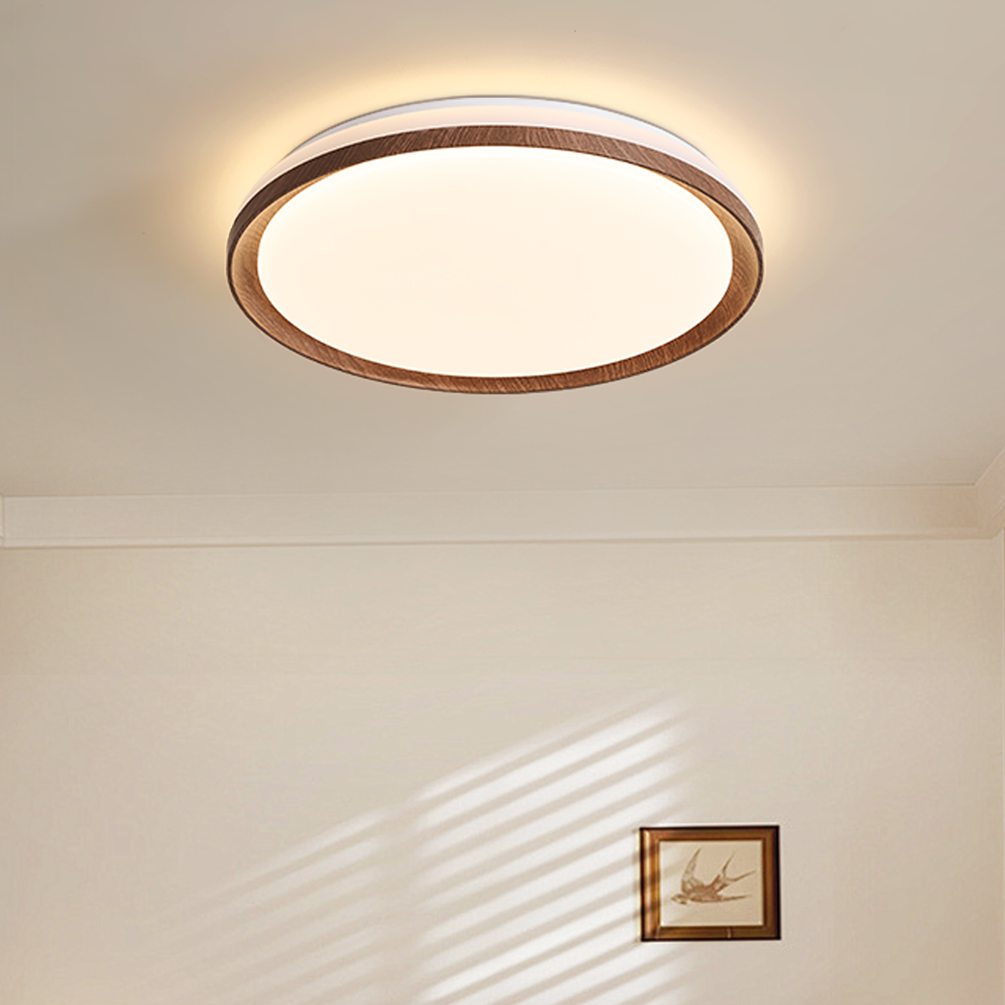 2025新款中古风极简超薄吸顶灯