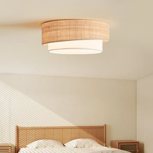 中古风奶油温馨浪漫创意吸顶灯