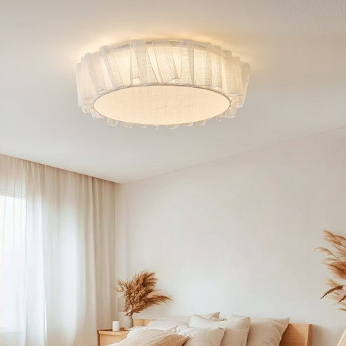 新款简约法式奶油风吸顶灯