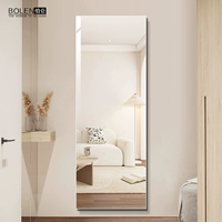 Боллен Бесплановая Зеркало Зеркало Стена Повесить зеркало всего тела Простые правое зеркало на пол