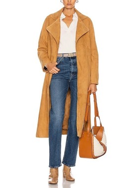 现货TOTEME ease 30长泫雅深蓝色猫须高腰宽松阔腿直筒牛仔裤女潮