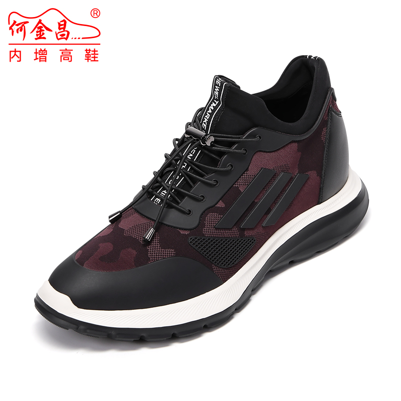 何金昌新款男士内增高鞋