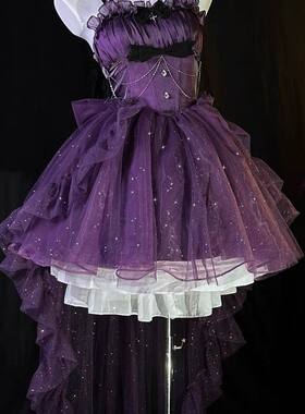 现货 大全套 北极星轻礼服高级星空细闪公主裙礼服裙Lolita连衣裙