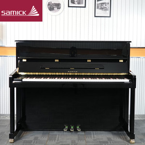 SAMICK三益 K-1钢琴 立式原装进口 120cm 钢琴 家用考级专业钢琴