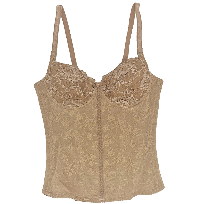 婷美内衣专柜正品天后装调整型长文胸收腹美胸美体塑身衣束身上衣