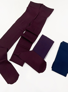 日本制130D高弹哑光 天鹅绒基本不透肉连裤袜 弹力大无压舒适好穿