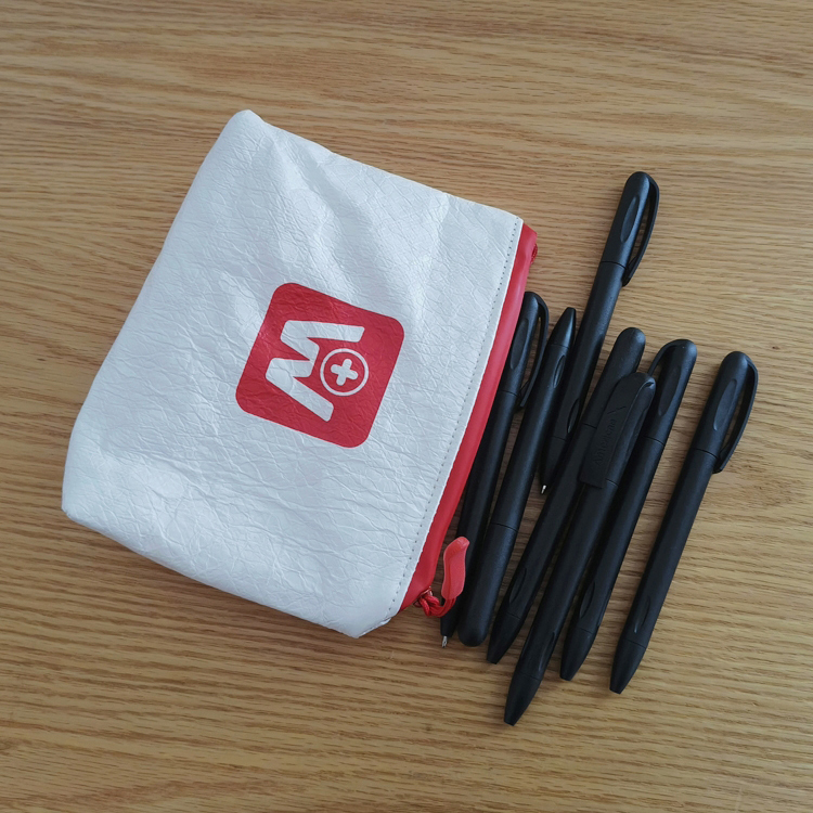 品牌定制款~医药包杜邦纸防水款收纳袋~充电器收纳包带内衬分类包