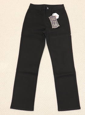 牛仔天花板土耳其进口bossa面料黑色烟管裤保暖亲肤柔软弹力长裤