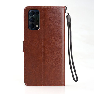 适用Reno64G手机壳翻盖式oppo Reno6 4G保护套皮夹oppoCPH2235外壳6.40英寸0ppo全包oqqo女男士opp0高端0pp0?