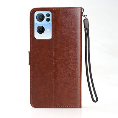 OPPOOPPOReno7Pro仿皮翻盖防摔