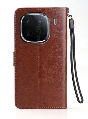 适用iQOO12Pro手机壳翻盖VIVOV2329A外壳皮夹保护套6.78英寸iqqo12PRO男士艾酷12PRO潮女lqoo12PRO防摔ipoo12