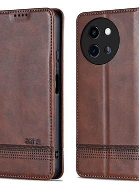 适用VIVOY200i手机壳6.72英寸VIVOV2354A保护套皮夹外壳翻盖viv0Y2OOI插卡wiwo丫200I全包vovi硅胶vovo膜viov