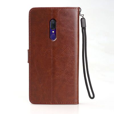 OPPOOPPOF11仿皮简约商翻盖防摔
