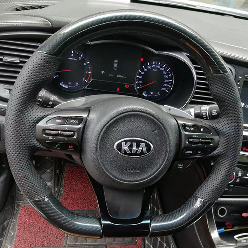 起亚K2K4K5凯酷智跑真皮方向盘套