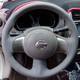 适用于11款 日产新阳光方向盘套真皮尼桑玛驰把套专车专用手缝全包