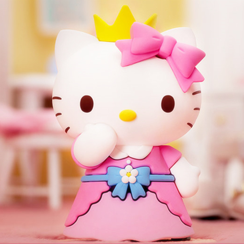 Kitty猫欢乐时刻系列盲盒KT猫日系治愈手办摆件女生生日节日礼物