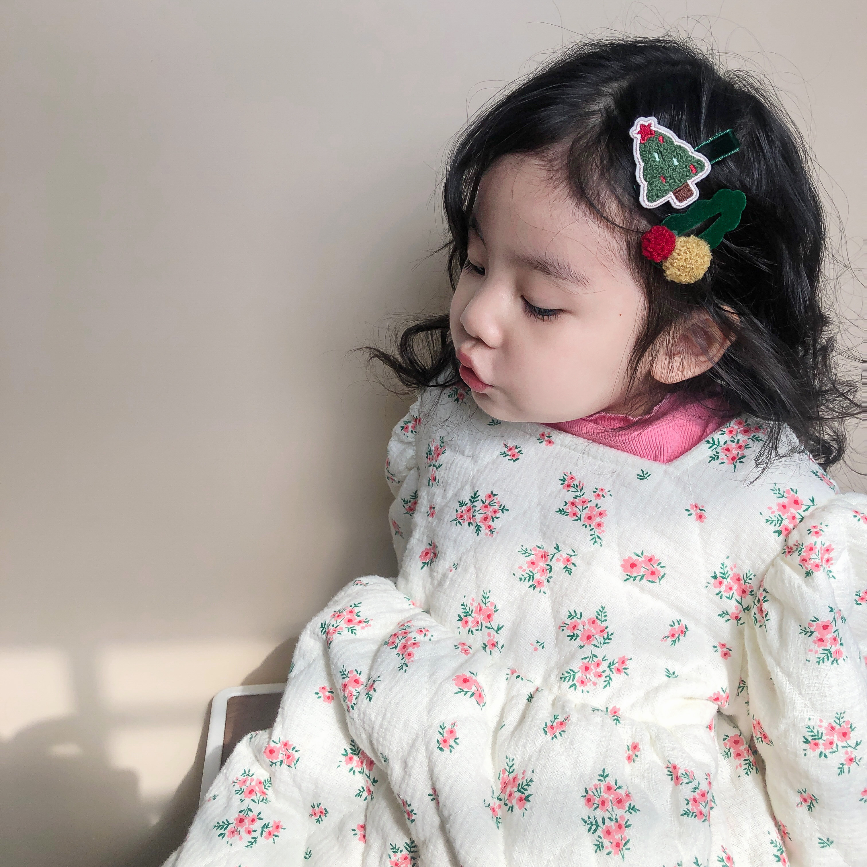 圣诞节圣诞组合儿童bb夹