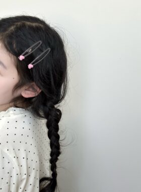 基础好夹爱心豌豆夹 儿童碎发夹边夹刘海夹 韩版时尚女童bb夹头饰