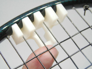 高磅保护器初学者羽拍线网球拍商用拉线机护线管起始减压器穿孔