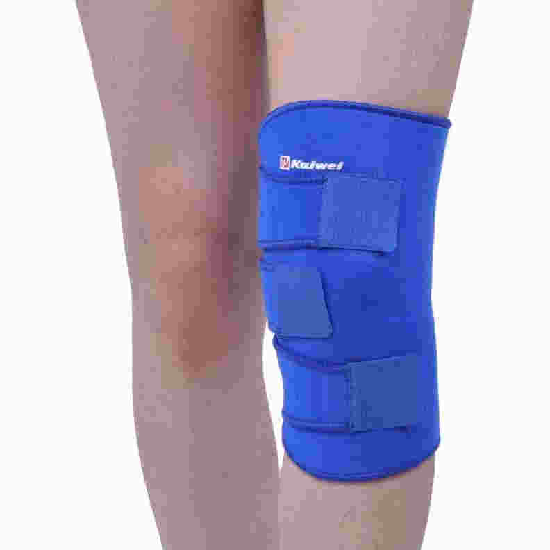 正品凯威0633运动护膝KW0633羽毛篮球搭扣男女通用可调节单只装