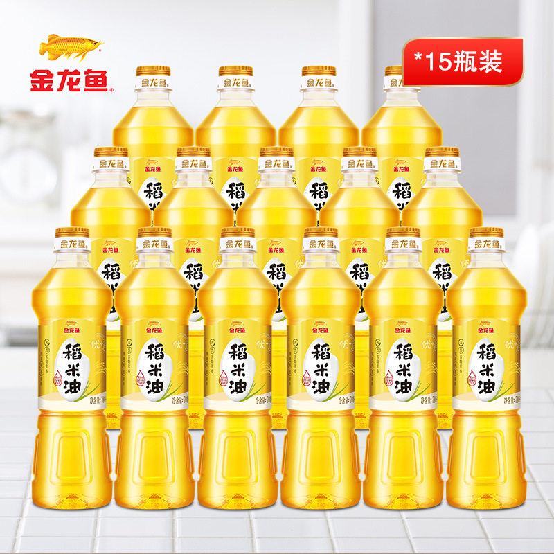 金龙鱼优+稻米油700ml毫升食用油小瓶装宿舍用油图片