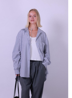 ETIK Nor瑞典棉条纹衬衫