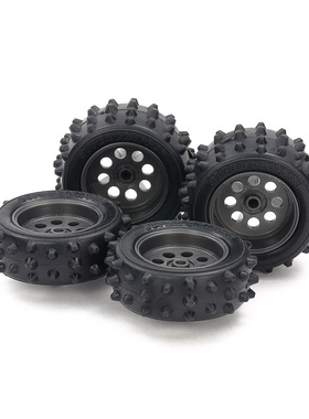 正品田宫四驱车19024范布伦 越野车EZ底盘 配套越野轮胎15547现货