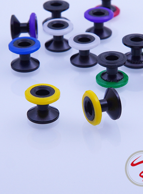 自制田宫四驱车配件 CNC二次加工 13-12mm硬胶圈低摩擦二段导轮