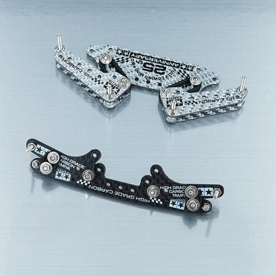 自制田宫四驱车配件BMAX胶圈后拉蝴蝶缓冲头尾 组好调试好发货