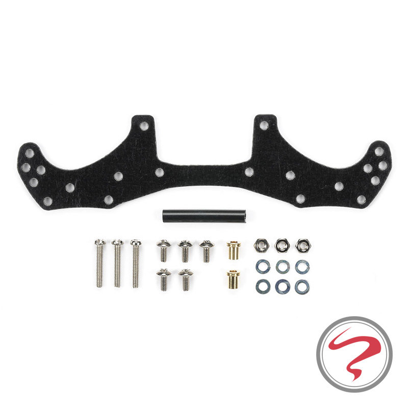 正品田宫TAMIYA四驱车配件玻纤FRP凤尾 VZ底盘龙头补强15524 现货