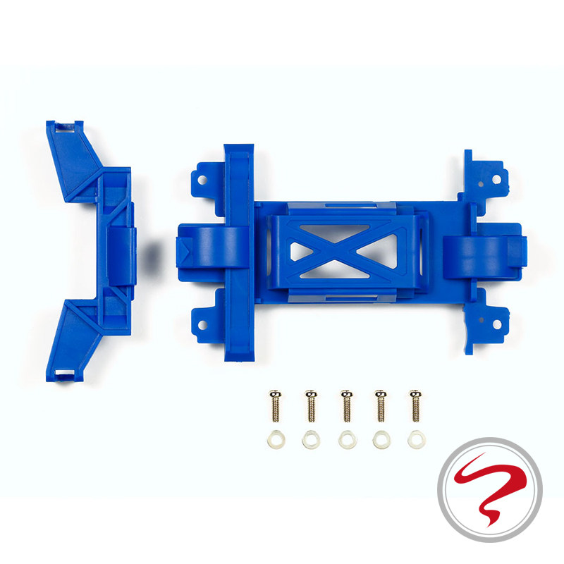 正品田宫 TAMIYA四驱车配件 MS蓝色马达盖 MS内避震改装95392