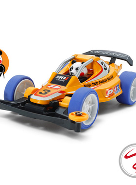 正品田宫TAMIYA 迷你四驱车S2底盘中国熊猫四驱车18084 现货