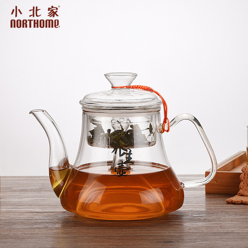 高硼硅耐热玻璃蒸茶壶蒸汽煮茶器茶壶