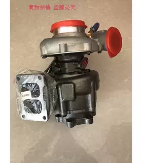 潍柴WD615 HX50W涡轮增压器机总成4045951 2836857 612601110988