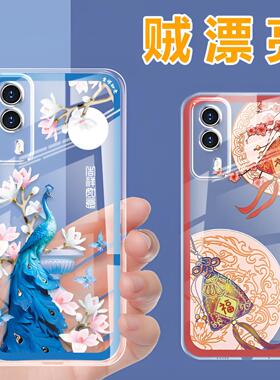 适用VIVOY53S手机壳透明壳中国风vivo y53s保护套5g全包防摔软壳硅胶男女新款外壳