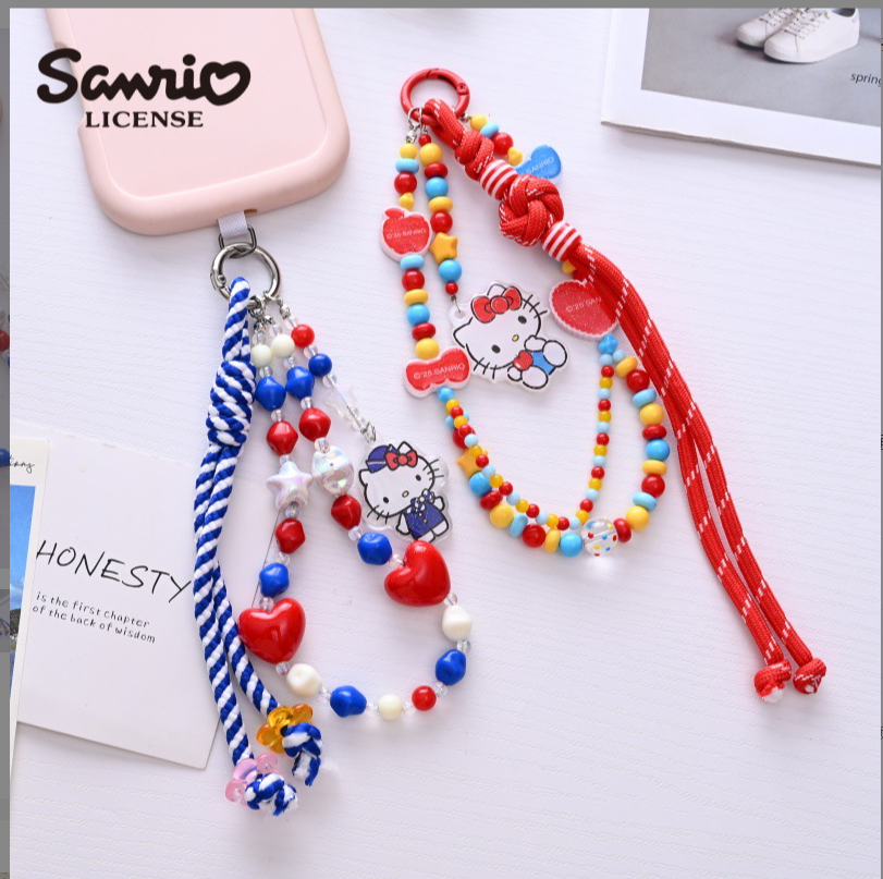 正版三丽鸥包挂件串珠链手机挂件挂链包挂亚克力钥匙扣礼品,服饰配件/皮带/帽子/围巾,包挂件,淘宝优惠券,粉丝福利购,淘宝优惠卷
