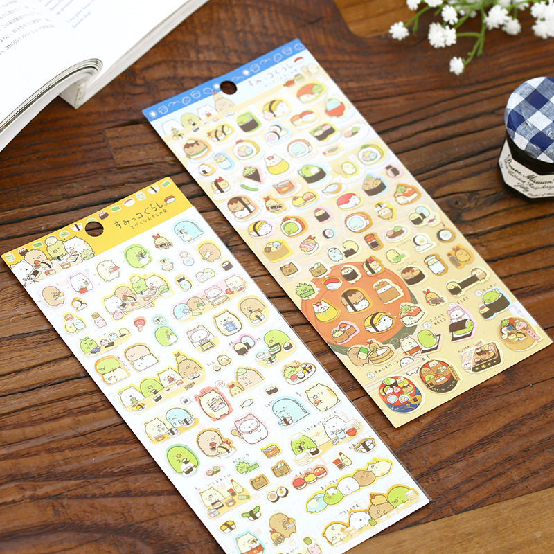 卡通日式贴纸 烫金平面装饰贴 下午茶咖啡店寿司,文具电教/文化用品/商务用品,贴纸/立体贴纸,淘宝优惠券,粉丝福利购,淘宝优惠卷