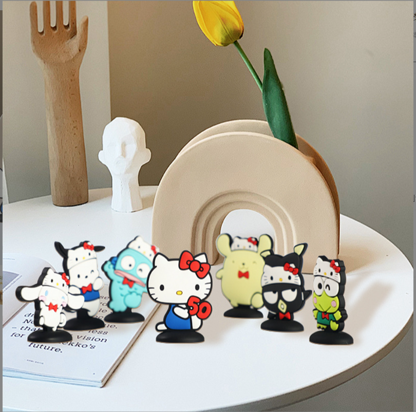 三丽鸥正版周年限定款人物树脂橡胶立牌可拼搭桌面装饰摆件,家居饰品,装饰摆件,淘宝优惠券,粉丝福利购,淘宝优惠卷