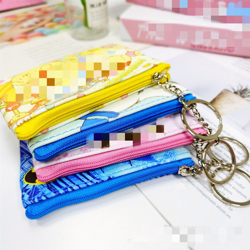 卡通可爱韩国大容量pu笔袋男女学生文具创意收纳袋文具盒铅笔盒袋