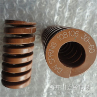 日本大同茶色DB60x60-60x300昆山弹簧压缩 矩形弹簧模具配件