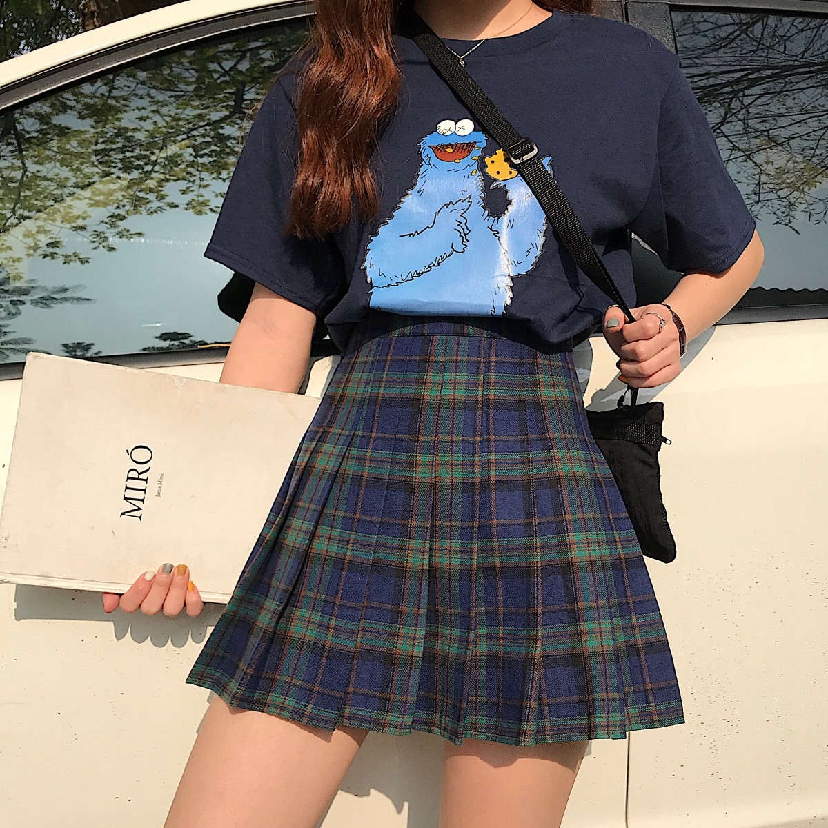 2019春夏季韩版原宿风百褶裙学生短裙表演A字短裙子女|ruв категории Женская одежда, юбка - от Buy2taobao.com для оказания профессиональной услуги покупки агента Taobao