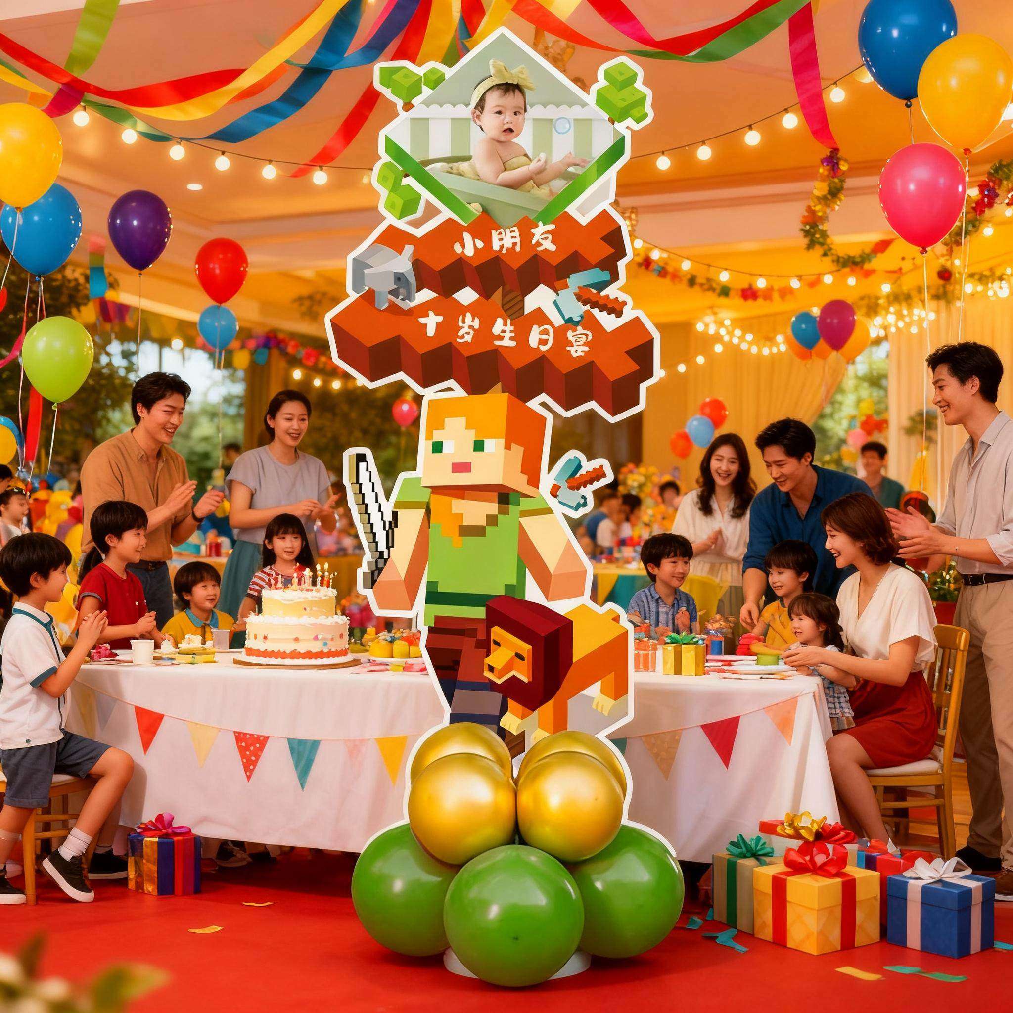 我的世界生日十周岁布置迎宾牌装饰场景路引派对儿童男孩KT板定制,节庆用品/礼品,装扮布置套餐,淘宝优惠券,粉丝福利购,淘宝优惠卷
