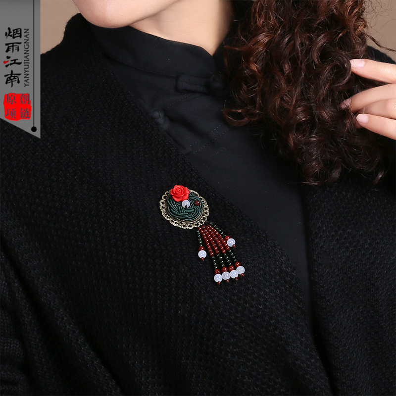 Broche femme en Matériau mixte - Ref 1187875 Image 4