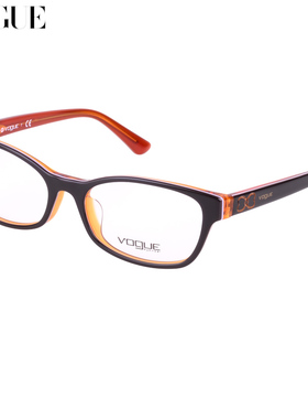 VOGUE沃格休闲时尚近视眼镜框眼镜架VO2822D 1453  黑色框架板材