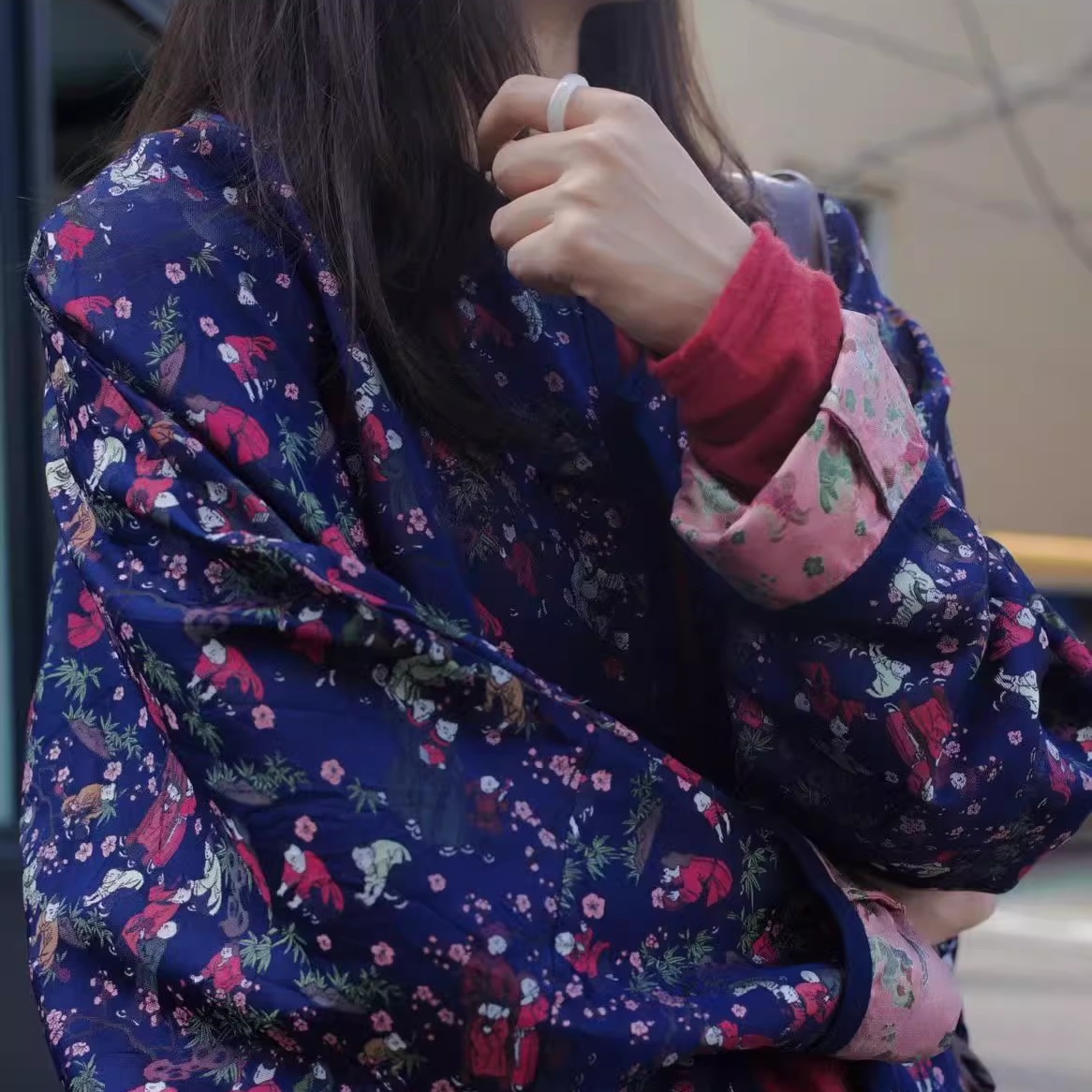 【TTDP】天天家轻奢宋锦新中式真丝上衣手工盘扣国风外套O08100