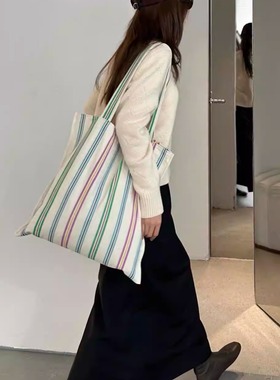 【点击详情跳转老链接购买】天天家纯棉帆布包帆布托特包12111